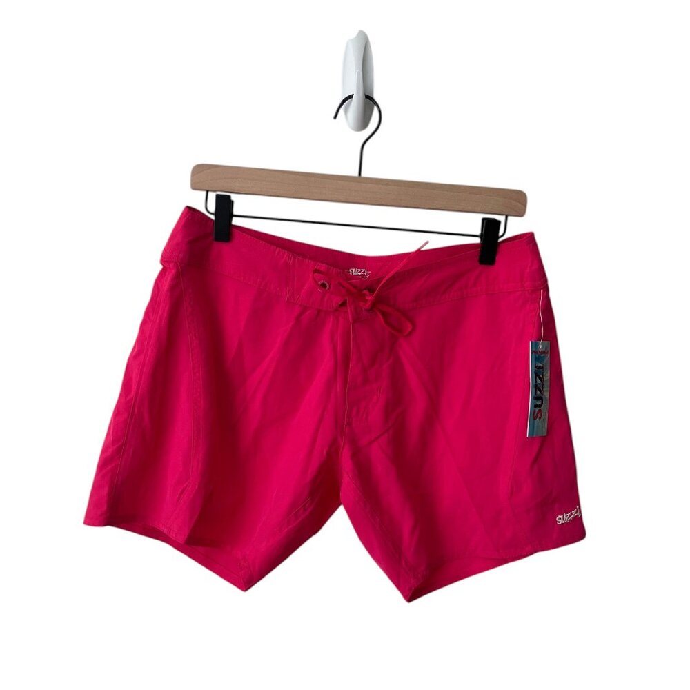 Uzzi Amphibious Gear Fuchsia Pink Board Shorts, New with Tags